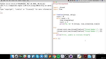 60- Easy Python Programming Initiate a New Thread