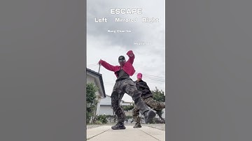 Thumbnail of Fastest🔥Stray Kids Hyunjin & Bang Chan"ESCAPE"dance Mirrored tutorial #shorts