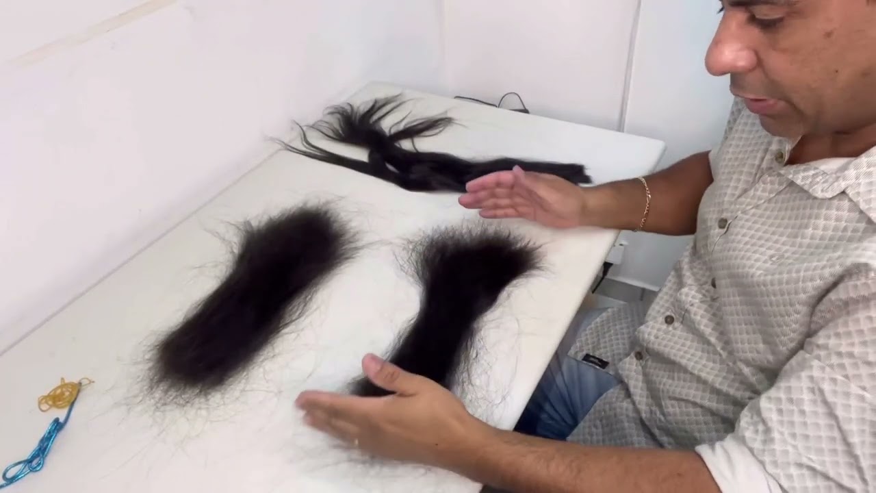 Como limpar os cabelos de mega hair e ainda poder lucrar com os fios curtos.