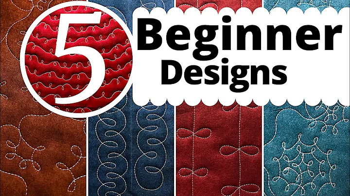 5 Easy Free Motion Quilting Designs With Loops