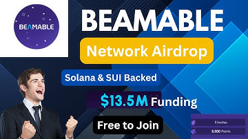 Beamable Network Airdrop | $13.5M Funding | Backed by Solana | Detailed Guide to Join