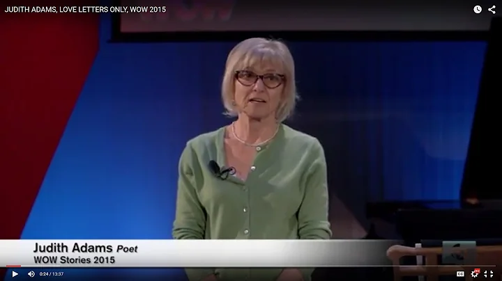 JUDITH ADAMS,  LOVE LETTERS ONLY, WOW 2015