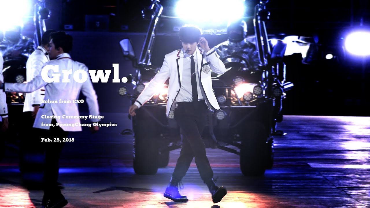 [4K] 180225 Growl by sehun