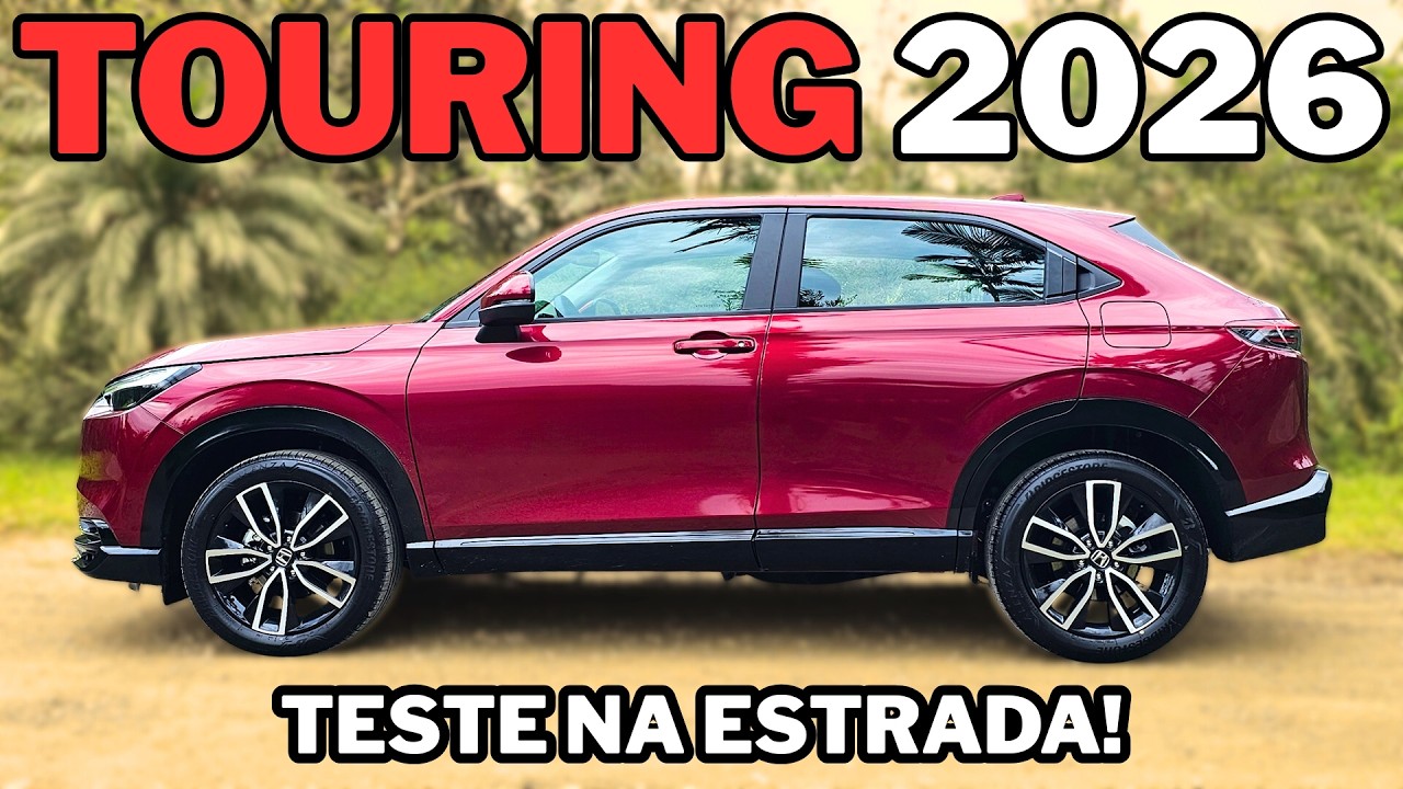 Honda HR-V Touring 2026: Desempenho do Motor Turbo na Cidade e Estrada!