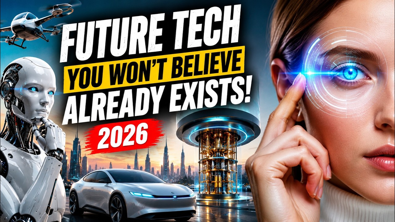 Future Tech You Won’t Believe Already Exists in 2026 | AI, Robots & Inventions Changing the World