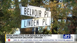 Man arrested for fatal shooting of Belhaven delivery driver
