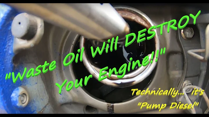 "But It Will DESTROY Your Engine!!"...  Introduction To Black Diesel - Alternative Fuels - Waste Oil
