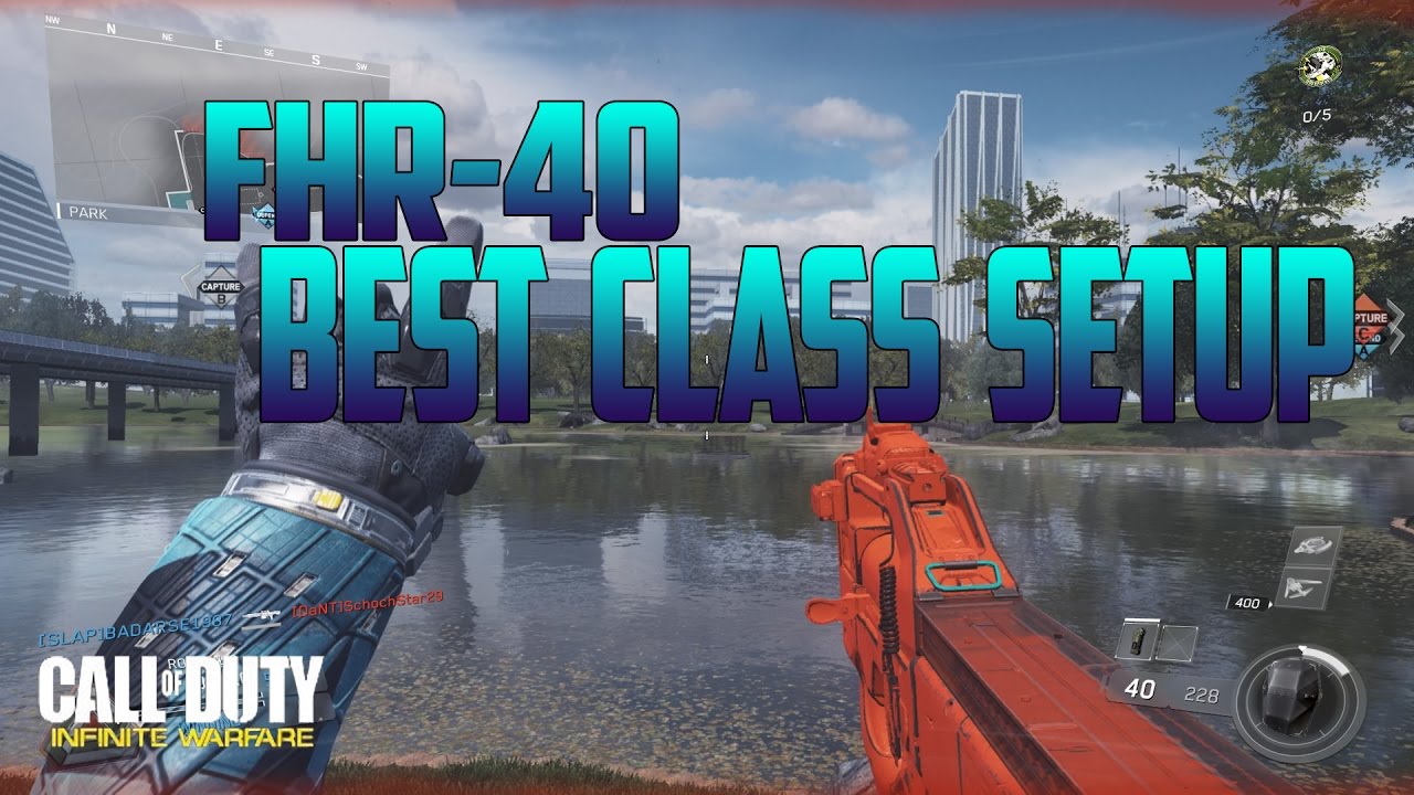 Best Class Setup | FHR-40 - Havov  (18-0) Infinite Warfare Gameplay