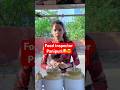 Food department inspector panipuri par 😂😎 #comedy #funny #shorts #panipuri #ytshorts #afsanakhan