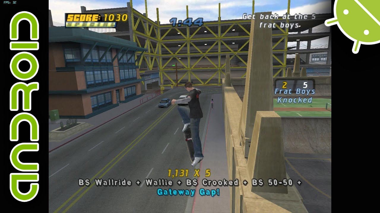 Tony Hawk's Pro Skater 4 | NVIDIA SHIELD Android TV | Dolphin Emulator