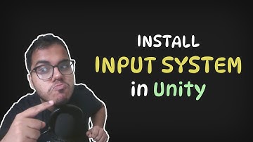How to Install INPUT SYSTEM in Unity Engine