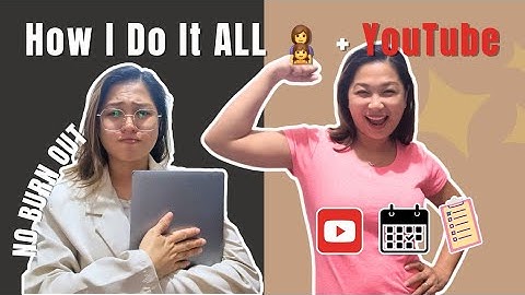 How I Plan My YouTube Content as a Full-Time Working Mom (No Burnout)|YouTube Content Plan as a Mom