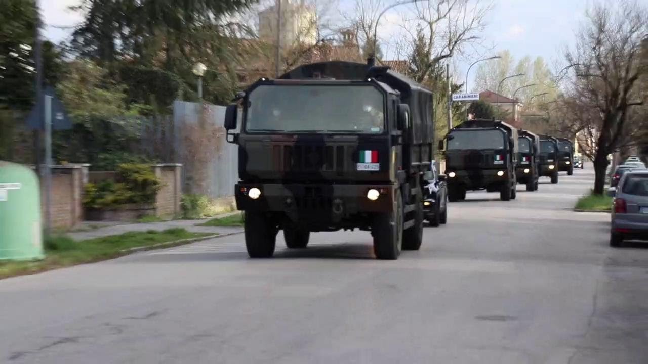 Coronavirus, le bare di Bergamo tornano a Copparo