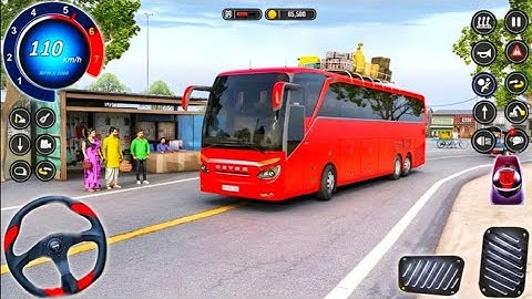 Coach bus simulator | Best mobile game | Android gameplay part 1