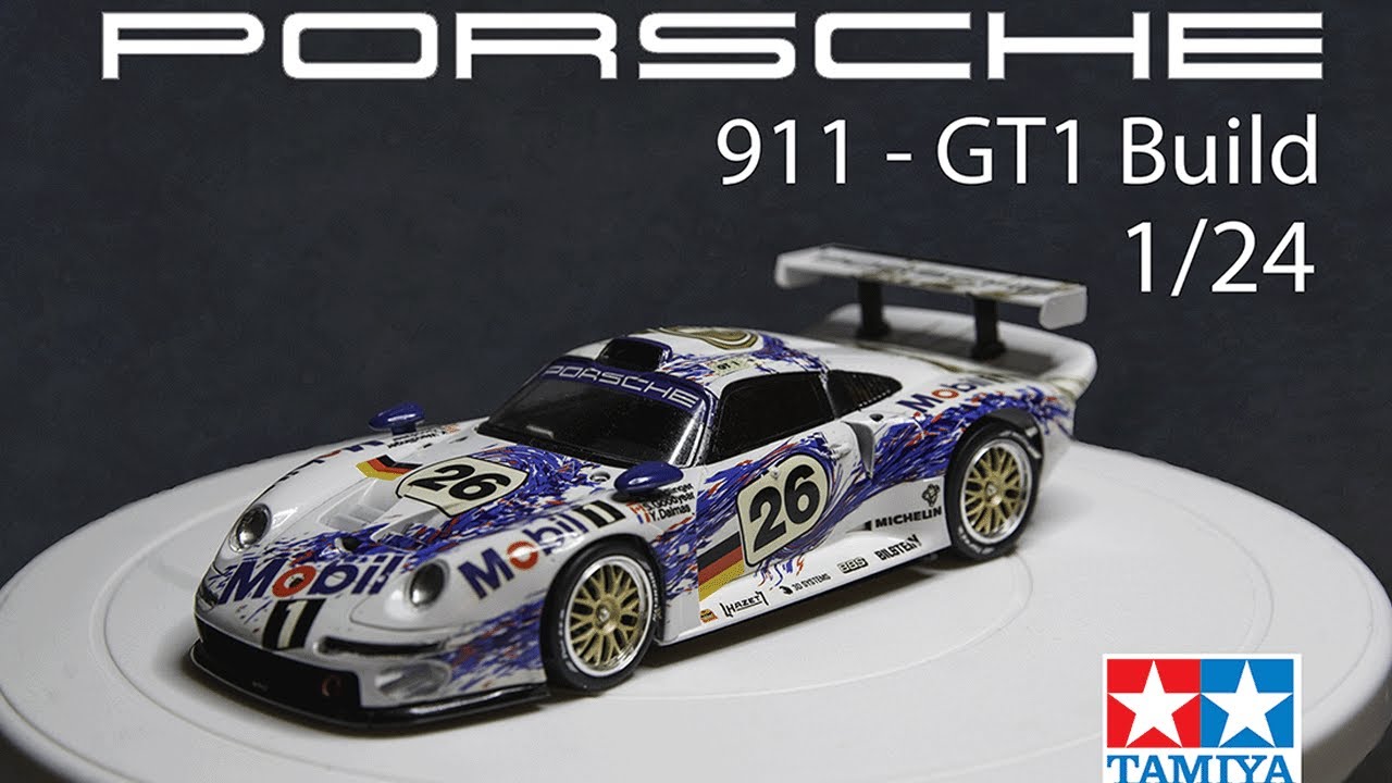 Building Porsche 911 GT1 | 1/24 Model Tamiya - YouTube