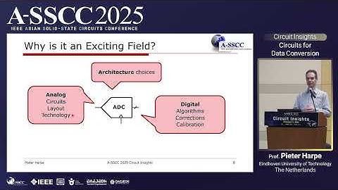 A-SSCC 2025 - Circuit Insights: Circuits for Data Conversion - Prof. Pieter Harpe