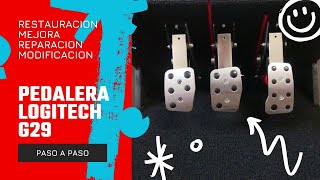 Cómo Construir Pedalera Casera con Pedales Logitech + Mejora G29