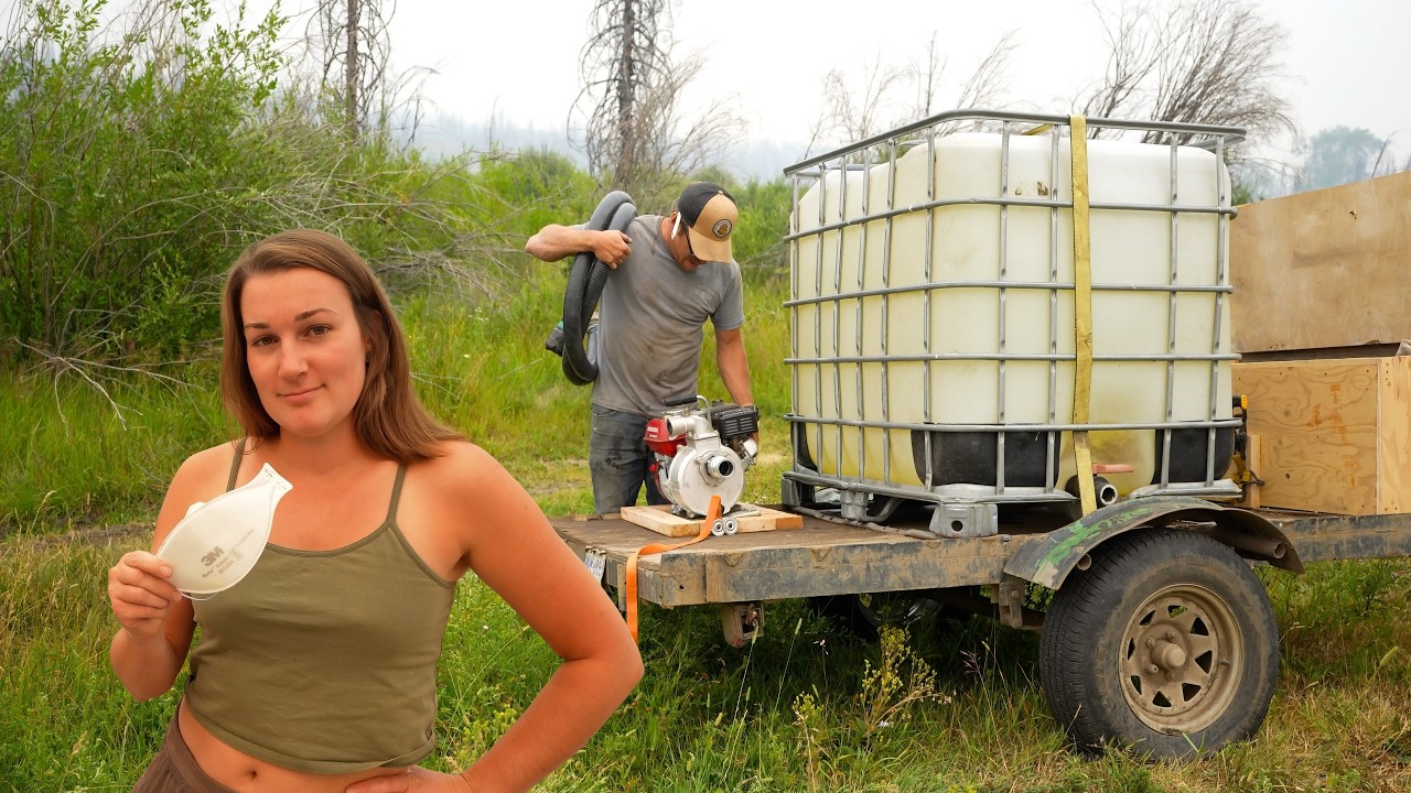 Building a Wildfire Protection Trailer (Before It’s Too Late)