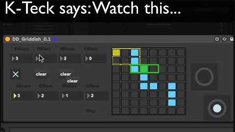M4L Grid Sequencer (Prototype)
