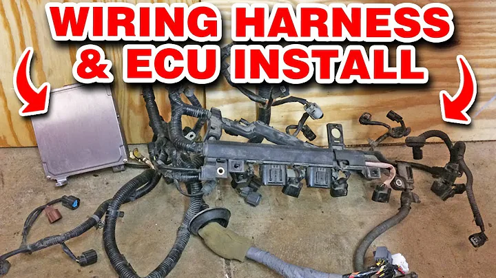 Installing The Wiring Harness And ECU | Manual Swap Pt. 7 | Project EM2