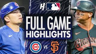 Chicago Cubs vs San Francisco Giants - FULL GAME HIGHLIGHTS 🔥 June 13, 2026 MLB Season
