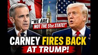 Mark Carney FIRES BACK at Trump’s ‘51st State’ Jab — Canada Won’t Back Down!