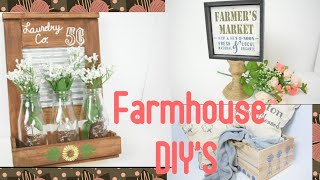 3 EASY FARMHOUSE DIYS | EASY AND FUN TO DO | PINTEREST INSPIRED