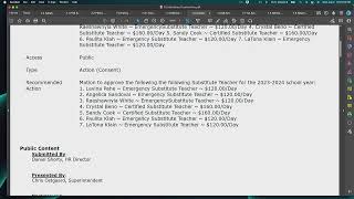 PUSD Superintendent Live Stream