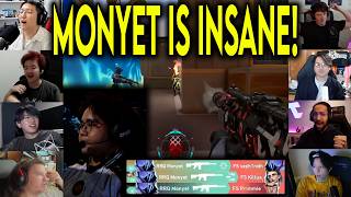 Valorant Streamers React To RRQ Monyet INSANE ACE Against FS In VCT screenshot 1