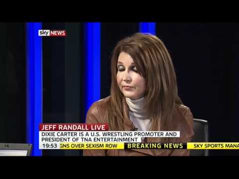 Dixie Carter on Jeff Randall Live on Sky News 26.01.2011