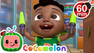Red Light Green Light Grocery Store | Cody Time CoComelon Sing Along Songs for Kids | Moonbug Kids