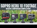 GoPro Hero 10 Massive Footage Comparison // Hero 9, Insta360 One R, DJI OSMO Action