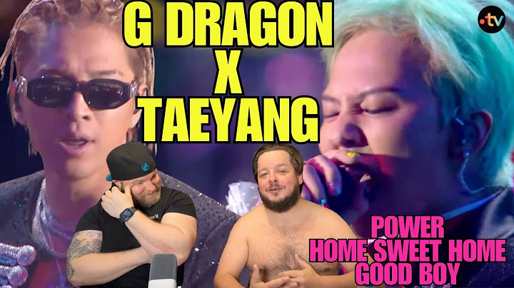 G-Dragon x Taeyang : "Power", "Home Sweet Home" et "Good Boy" - Gala des Pièces Jaunes 2025 REACTION