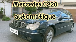 ميرسيديس سي 220 اوتوماتيك 2001 Mercedes C220 automatique tel 0629999726