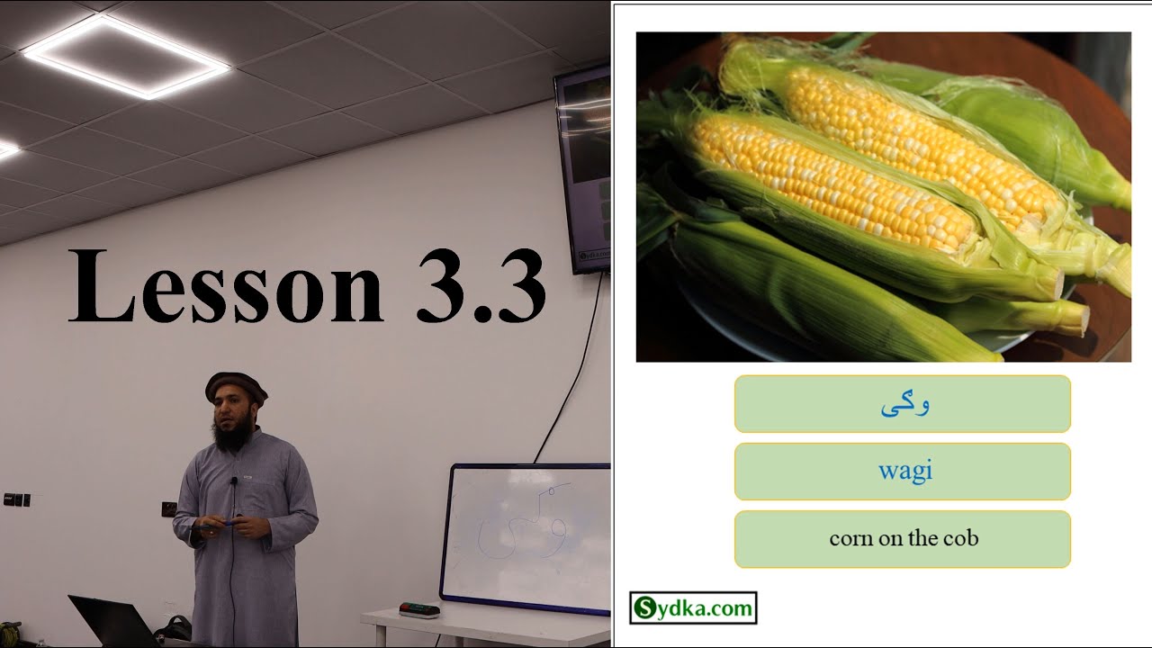 Pashto - Lesson 3.3 (Pakhto/Pashto Alphabet with examples) ( دَ پښتو ...