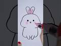 How to Draw a Cute Bunny | Easy Drawing Tutorial for Kids #CuteBunny #HowToDraw #DrawingTutorial