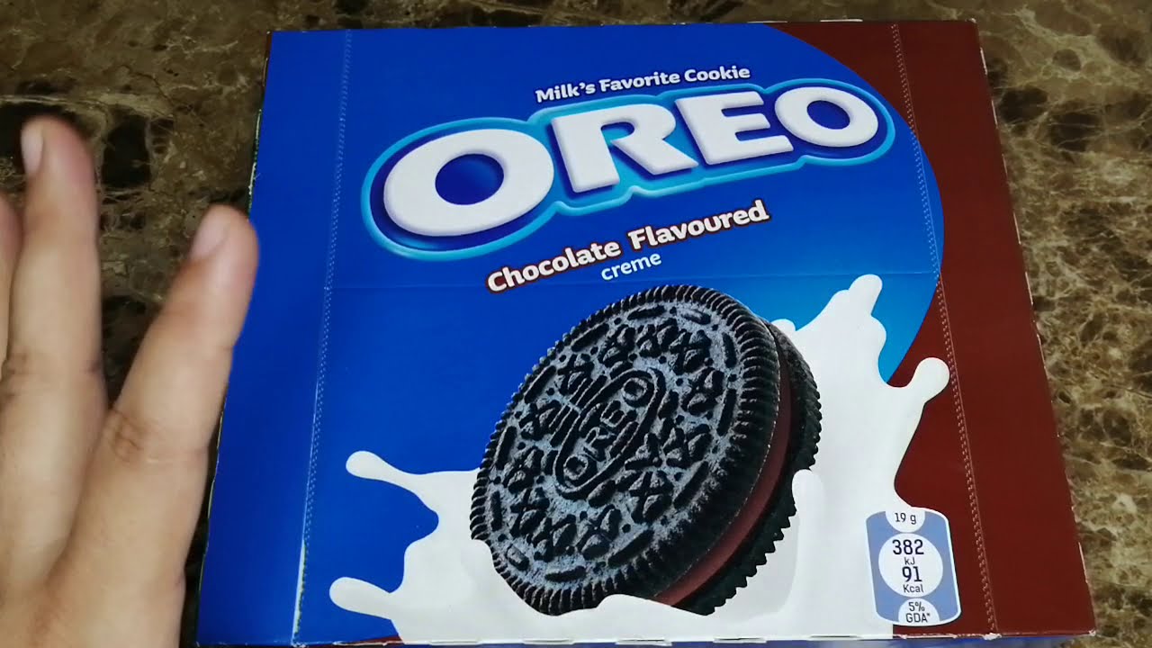 Oreo chocolate flavor cookies