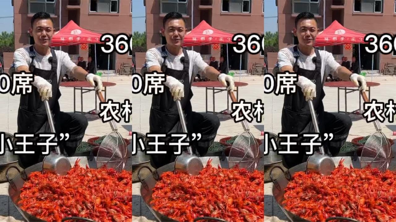 山东农村大席真实惠，360元16道菜个个硬，12人团队做60桌菜