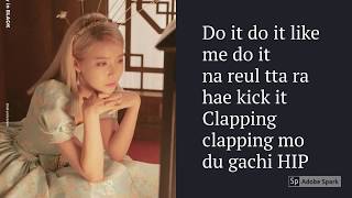 MAMAMOO 'HIP'- Easy Lyrics