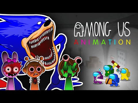 Mini Crewmate Kills Emoji SHIN SONIC TAILS & SPRUNKI Characters | Among Us