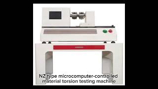 NZ type microcomputer-controlled material torsion testing machine