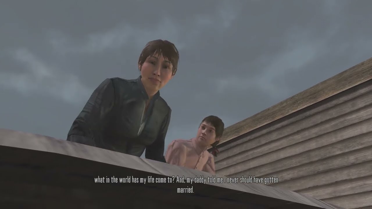 Save Poor Family in RDR Undead Nightmare Part4 [Blackwater]