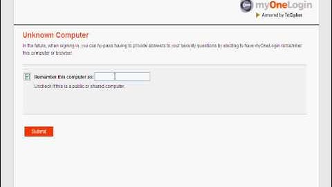 Using the Verisign Identity Protection(VIP) token with myOneLogin