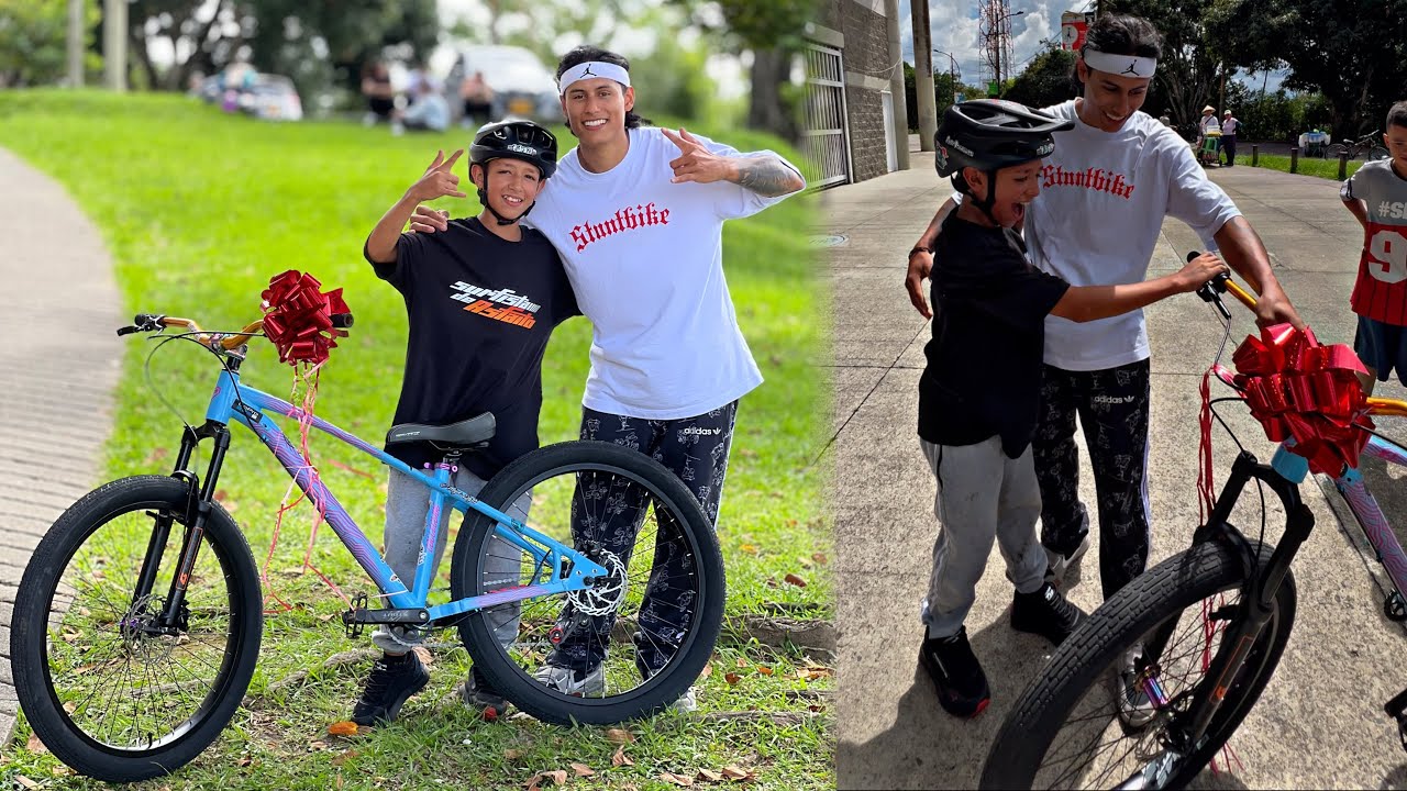 Le hicimos realidad el sueño a yeison de tener su x1❤️🔥🚲