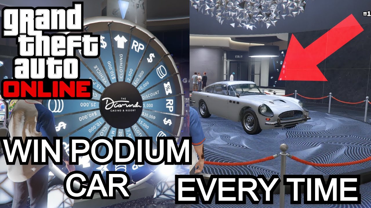 *NEW SOLO GLITCH* HOW TO WIN THE LUCKY WHEEL PODIUM CAR EVERY TIME IN