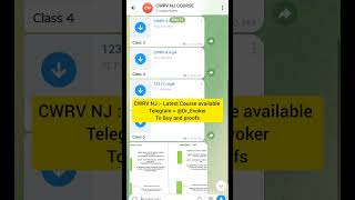 Cwrv Nj latest course available | Binary | #shorts