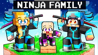 Having NINJA FAMILY With CRAZY FAN GIRL In Minecraft! screenshot 2