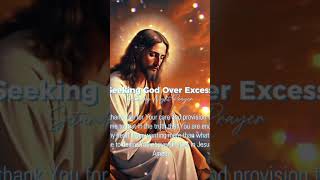 Seeking God Over Excess 💖 #1kcreator #faithoverfeelings #trustgodalways #godisenough #letspray