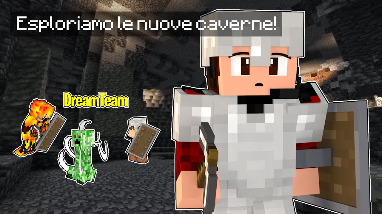 Esploriamo le Nuove Caverne col DreamTeam su Minecraft Hardcore! - 1.17 Hardcore