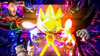 Dark Sonic mot Sonic.EXE mot Fleetway Sonic – Filmen! Sjukt episk slutstrid 😱 Leon Picaron